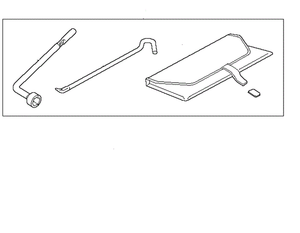 mx5 mazda genuine tool kit 2009