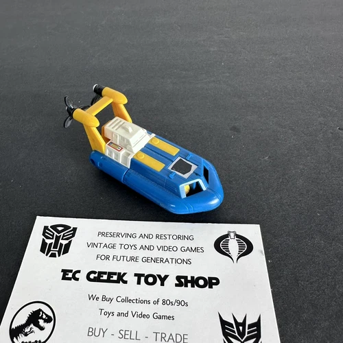 Transformers G1 Seaspray Mini Vehicle Hovercraft Vintage Hasbro Autobots