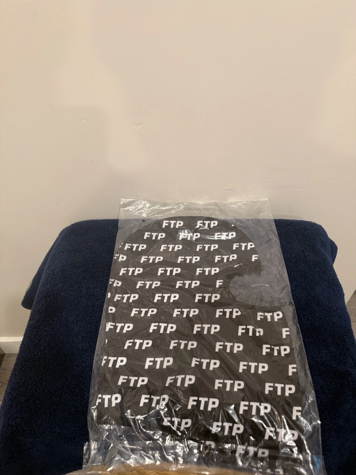 FTP All Over Logo Ski Mask Black Balaclava F*ckThePopulation DS