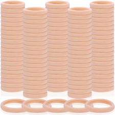 150 Pcs Seamless Elastic Hair Ties No Damage for Thick  Thin Hair, Ponytail Hol