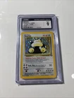 New ListingCGC 9 MINT Snorlax Jungle 1999 Pokemon 11/64 Holo Foil English Edition