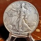 1942-P WALKING LIBERTY HALF DOLLAR 90% Silver AU NICE COIN