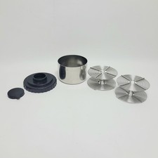 Vintage Kindermann Stainless Steel Developing Tank 2 Reels Made in Germany