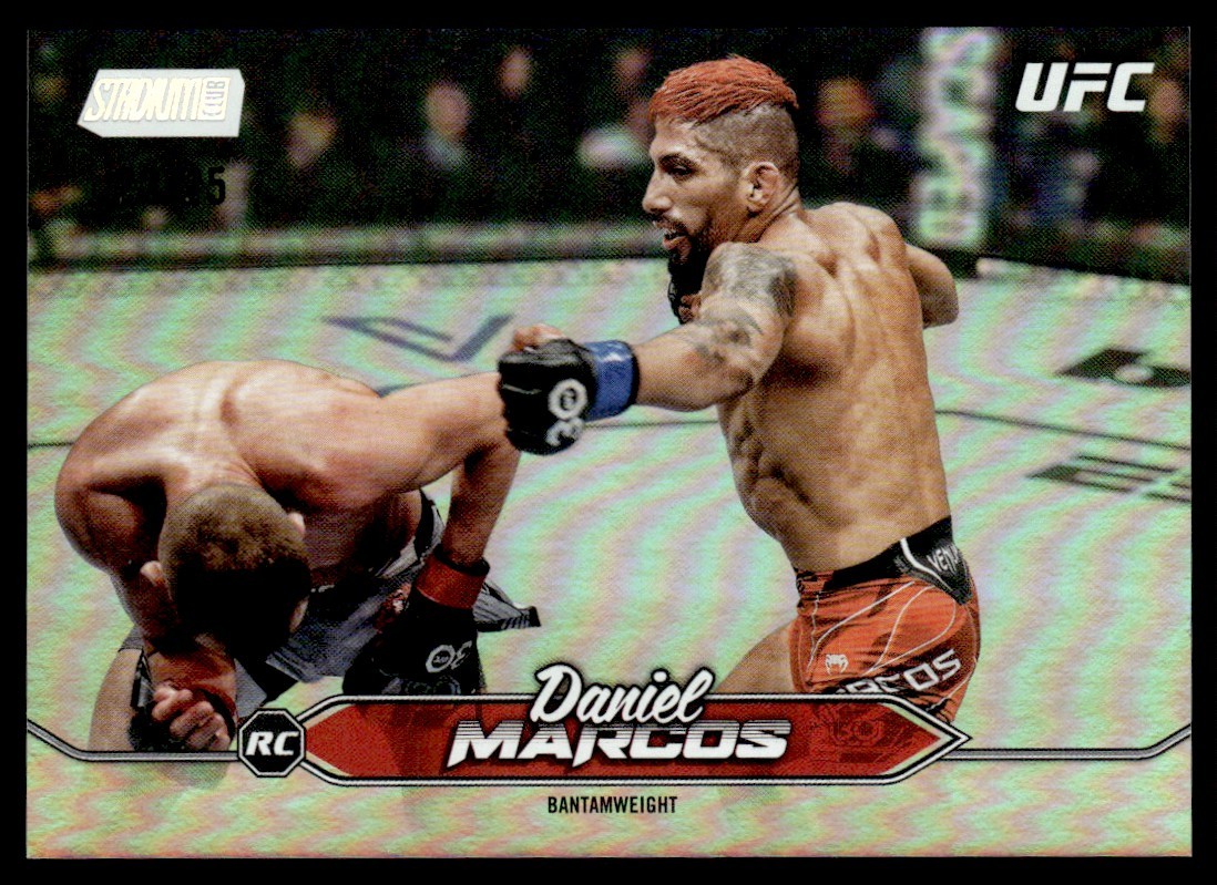 2025 Topps Stadium Club UFC Rainbow Foil Daniel Marcos RC 22/25 #144
