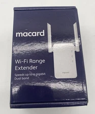 Macard Wi-Fi Dual Band Range Extender & Access Point 2.4GHz & 5GHz Model RE1200