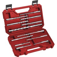 Kwb Hammerbohrer-Satz Sds-Plus, 12-Teilig, Bohrer-Satz, Rot