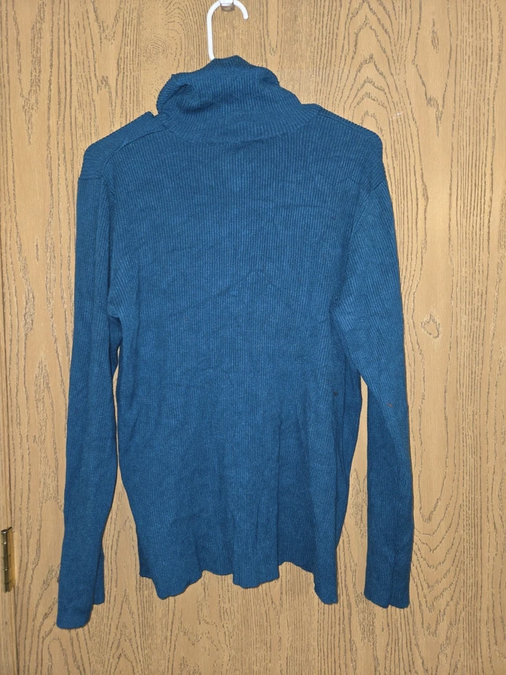 Cuello alto verde azulado Coldwater Creek para mujer, talla XL Foto 3 de 3