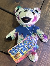 Master Piece Grateful Dead 7  Bean Bear Plush by Liquid Blue Vintage