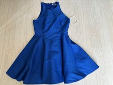Halston Heritage Cotton Silk Blend Dress - Womens Size 8