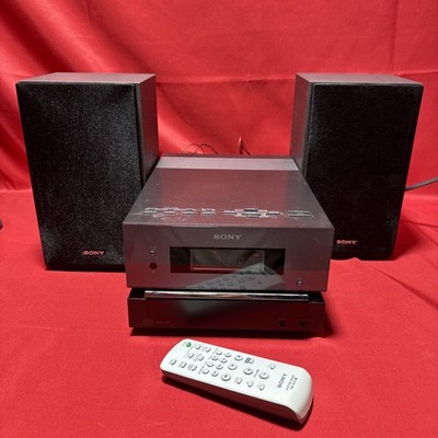 Sony CMT-BX1 Micro Hi-Fi System + 2 Speakers - CD + MP3 - Excellent With Remote