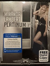Miranda Lambert Platinum ZinePak Edition BRAND NEW SEALED CD Walmart EXCLUSIVE