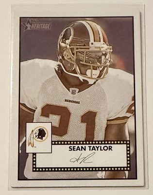 Sean Taylor 2006 Topps Heritage #80 Washington Redskins Miami Hurricanes Black