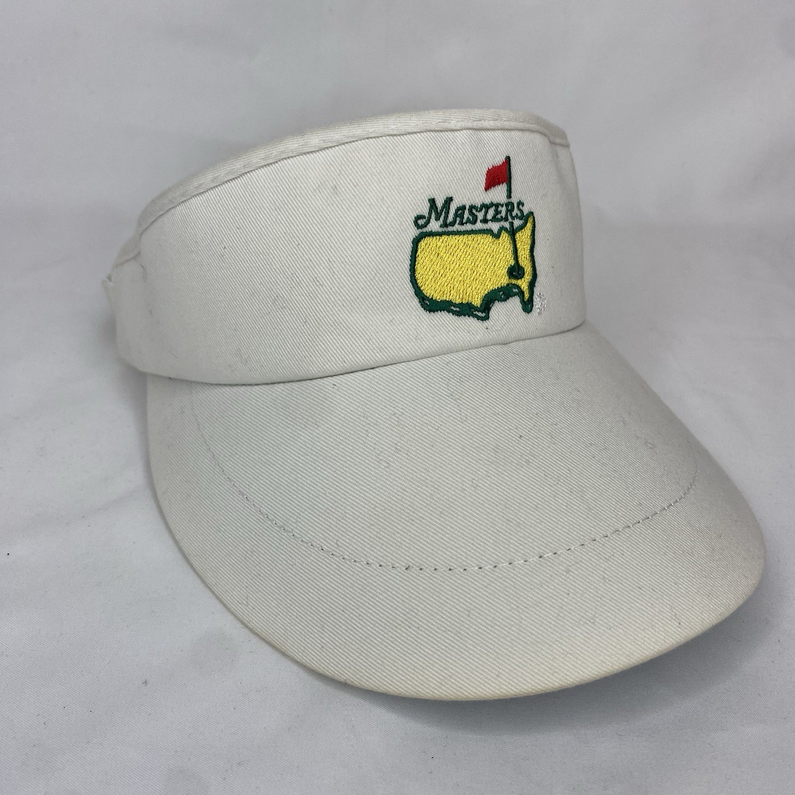 🔥Masters Hat Cap Strap Back White Visor Augusta … - image 2
