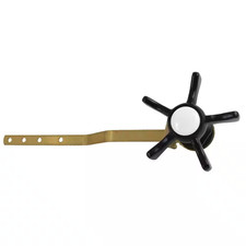 Hamilton Front Mount Toilet Tank Lever in Matte Black