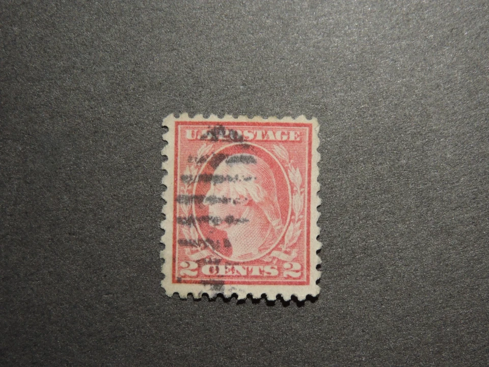 US Stamp Scott # 463 George Washington 2 Cent Cent Carmine NH - Image 3 of 3