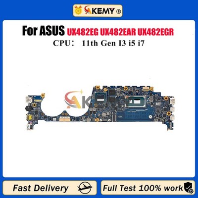UX482EGR Motherboard For ASUS UX482EAR BE482E BX482E UX4100E Mainboard W/CPU