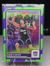 Jalen Slawson 2023-24 Hoops Haunted Slime #58 (RC) Sacramento Kings [gls0059]