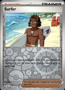 Surfer 187/191 Surging Sparks Reverse Holo Uncommon