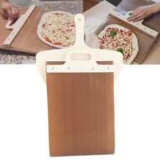 Non-Stick Sliding Pizza Peel Wooden Sliding Pizza Transfer Shovel With Handle
