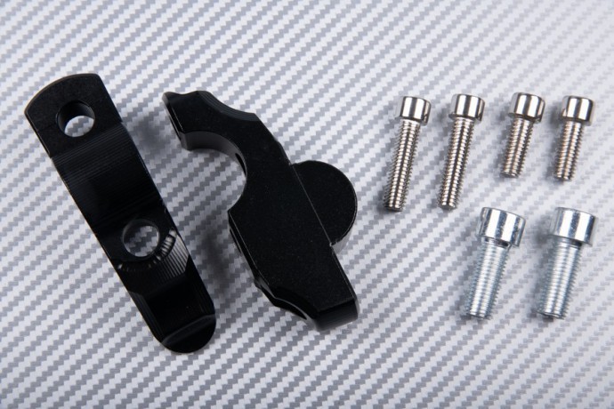 Riser noir 28mm de qualité supérieure pour guidon de BMW Urban Nine T 2017-2022