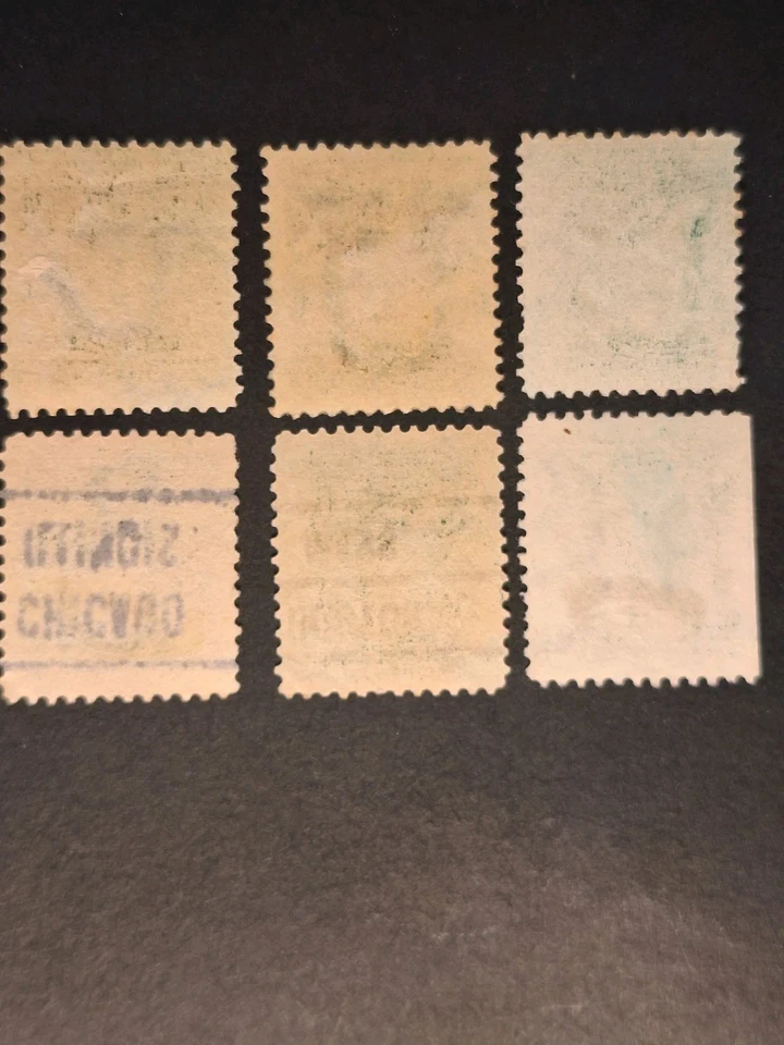 Benjamin Franklin 1902-1907 US One Cent Stamp, Green, Used - Image 2 of 2