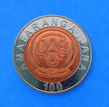 RWANDA 100 FRANCS 2007 ⭐️ RWANDA 100 FRANCS 2007