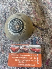 Austin A40 Mk2 Farina Steering Wheel Centre Cap Horn Push Button With Badge