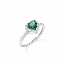 Anello Cuore dell'Oceano Verde - AMEN