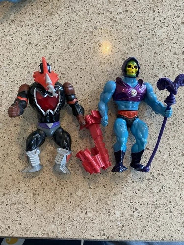 Vintage MOTU He-Man figure lot MASTERS OF THE UNIVERSE Mattel 1980s L6