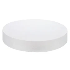 Round Foam Cake Dummy 12 Inch x 2 Inch Circle Dummy Cake Set for Wedding Cakes