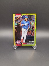 2026 Topps Series 1 Yellow Holo /399 CJ Abrams #152 Washington Nationals