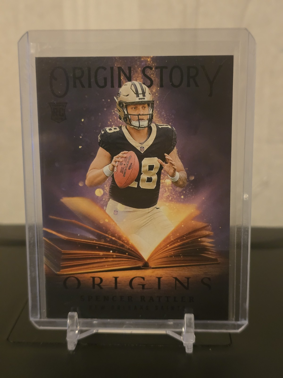 Spencer Rattler Panini Origins Origin Story #20 Base