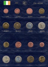 Irland KMS 2005 Kursmünzensatz 1 Cent - 2 Euro bankfrisch/unzirkuliert