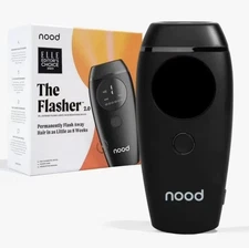 Nood The Flasher 2.0 IPL Laser Hair Removal Handset-BLACK - NEW - open box