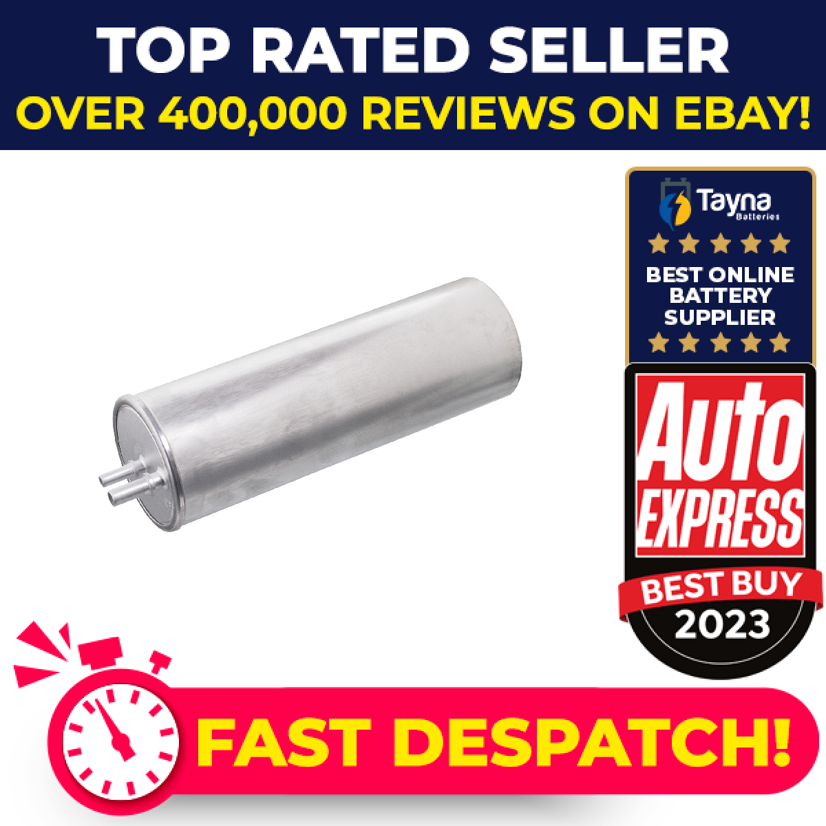 Fuel Filter fits VW CARAVELLE Mk5 2.5D 04 to 09 7E0127401A 7H0127401D VOLKSWAGEN