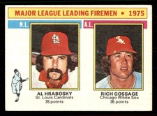 1976 Topps #205 Al Hrabosky Rich goose Gossage Cardinals Whiet Sox EX/MT+