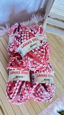 Luxus Wolle Lanas Stop Nora, Rot nr 203