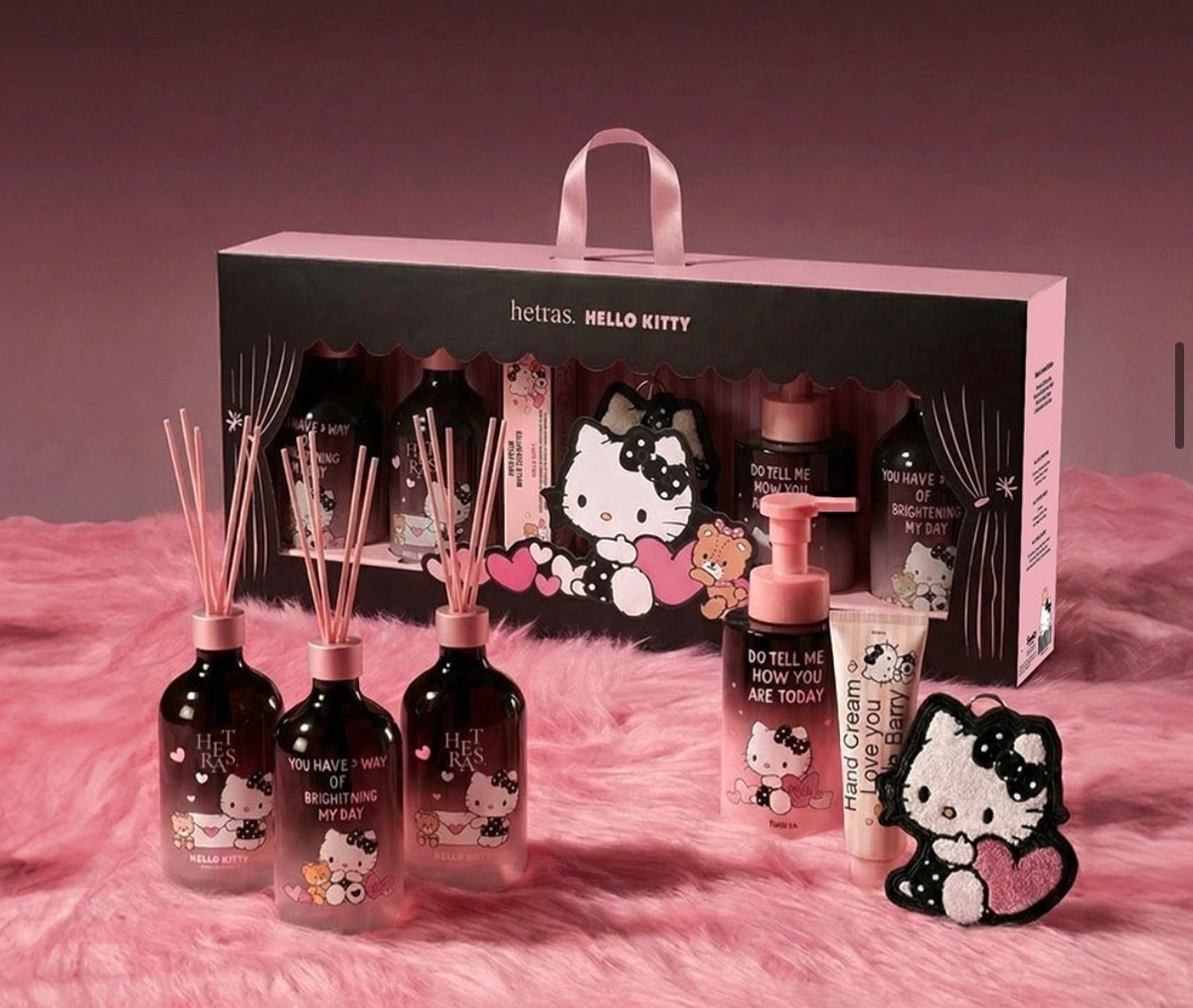 Hetras × HELLO KITTY LIMITED EDITION Diffuser x hand wash x