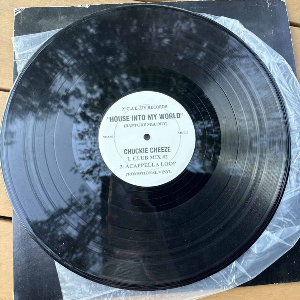 Chuckie Cheeze - House Into My World (Rapture Melody) - USA Promo 12" Vinyl -... - Image 2 of 3
