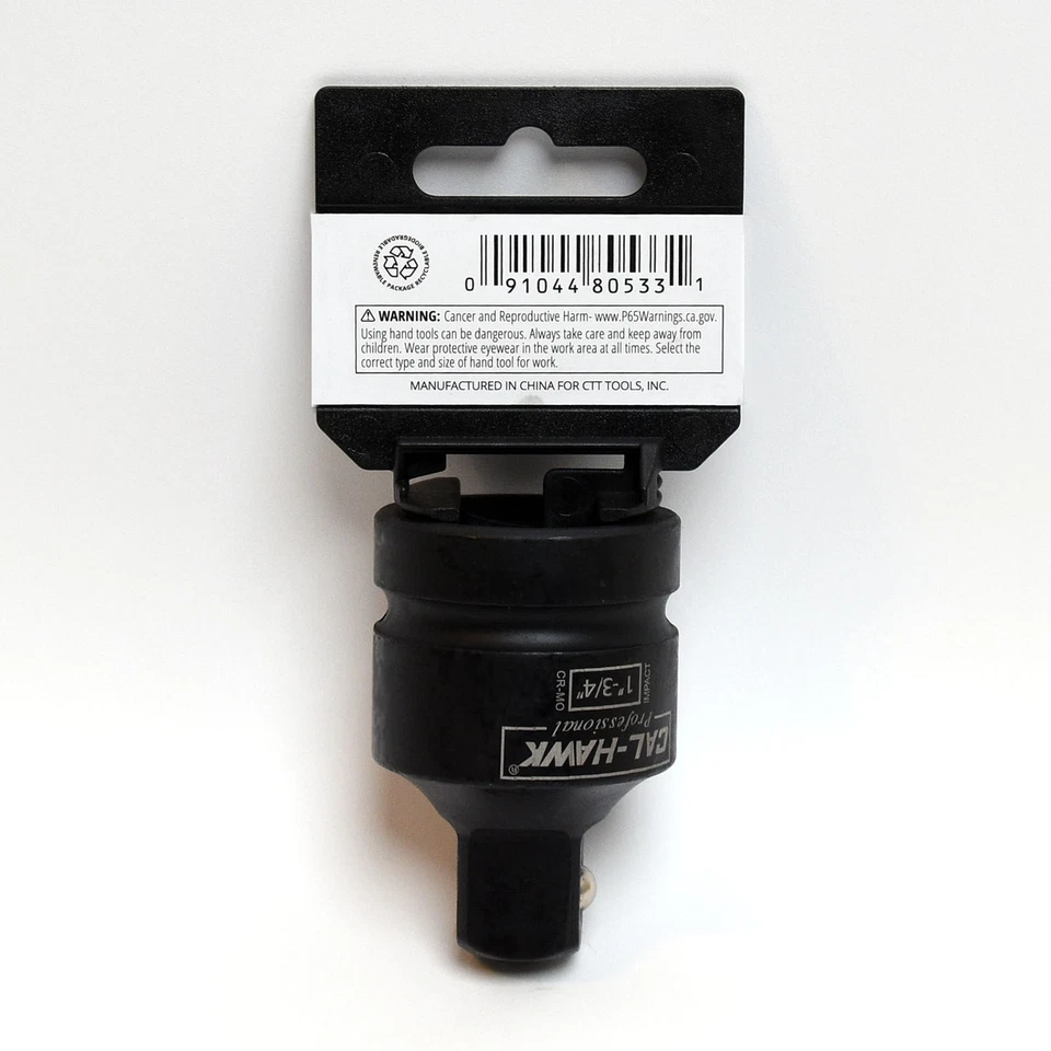 1" to 3/4 inch Drive Socket Reducer Air Impact Professional Ratchet Adapter - Image 4 of 4