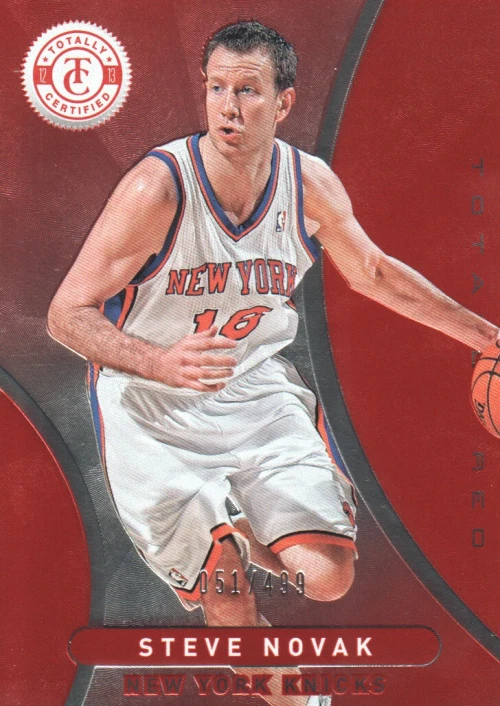 Steve Novak trading card