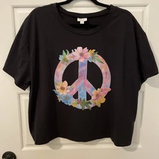 Lularoe Boxy t Retail $35 (crop Length) - XL