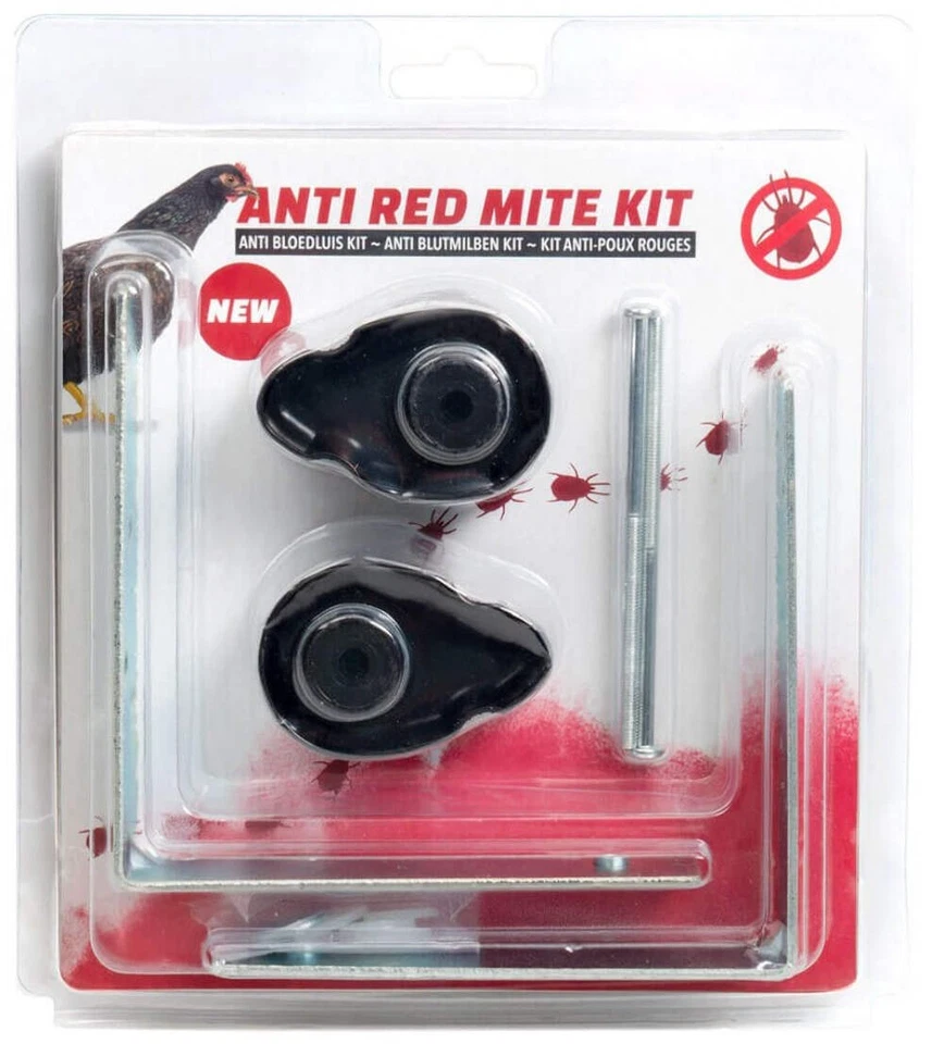 Anti-Milben-Set für den Stall - hält Milben von den Sitzstangen fern - Bild 3 von 4