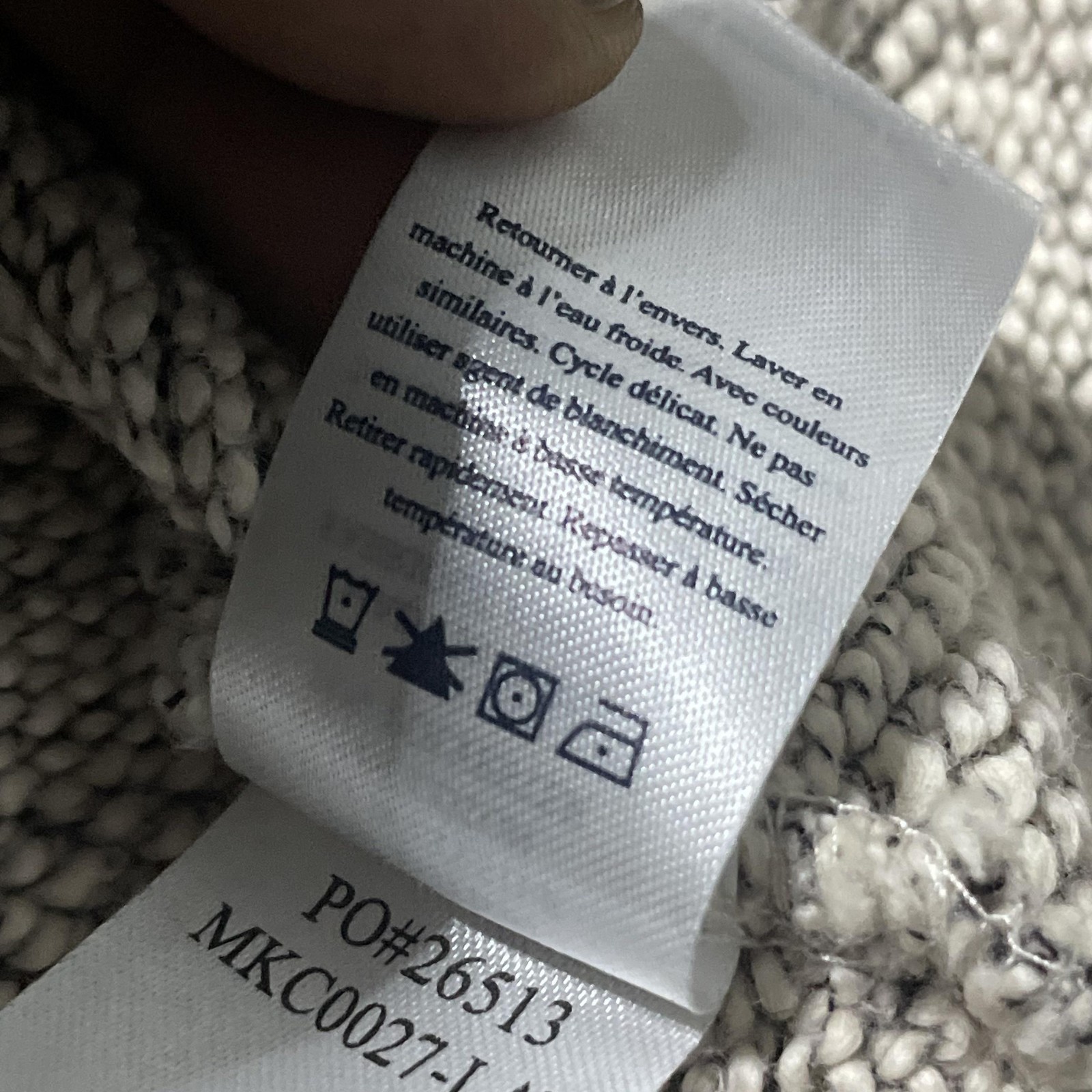 Faherty Pullover Hoodie Mens Medium Herringbone B… - image 12