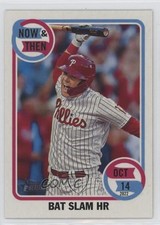 2023 Topps Heritage High Number Now and Then Rhys Hoskins #NT-6 05nw