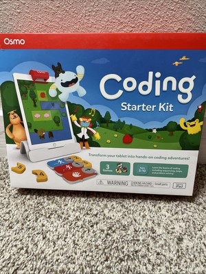 Osmo Coding Starter Kit for iPad  - 3 Learning Games Stem Toy