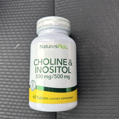 Nature's Plus Choline & Inositol 500 mg  60 TABS