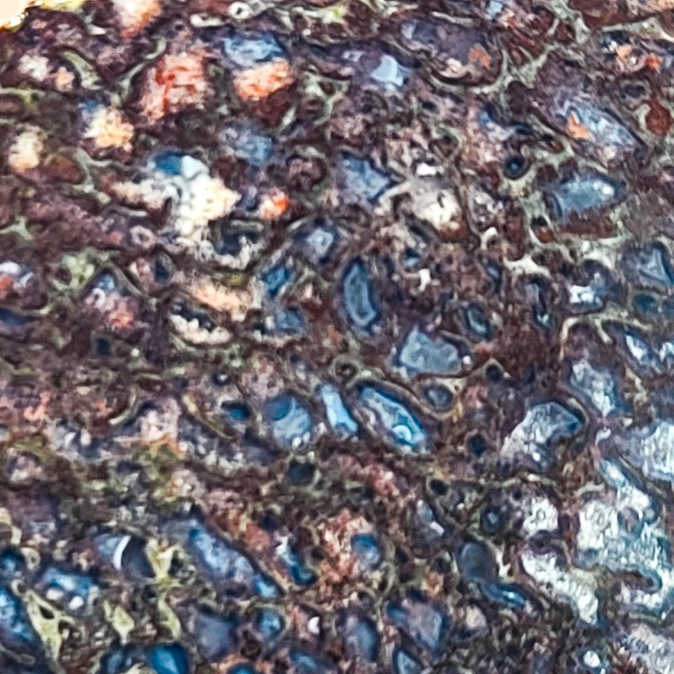 GS1063 Разнообразие разноцветных драгоценных камней динозавров смешанные плиты 189 грамм, гранильные - Изображение 3 из 4