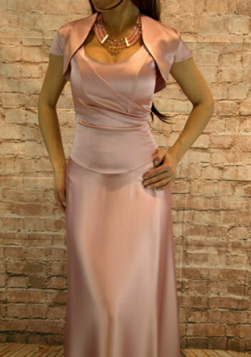 Robe Etam Rose Corail Taille 34 - Viscose - Sans Manches Genou - Occasion Très Bon état