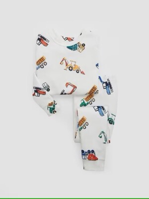 NWT Baby Gap Boys Pajamas construction trucks vehicles u pick size